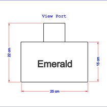 طرح کابینت UV مدل زمرد